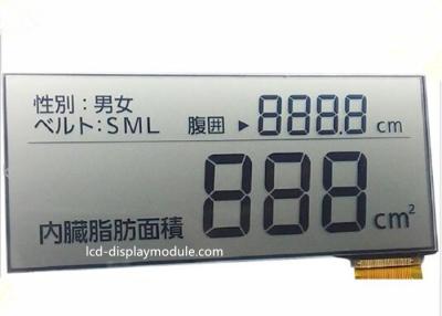 Cina l'esposizione LCD di TN di segmento di 5.0V FPC, Intruments misura l'esposizione con un contatore LCD monocromatica in vendita