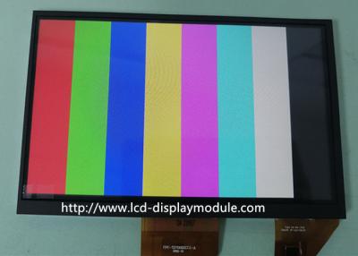 Κίνα Οθόνη επίδειξης TFT 7» ίντσα 800 * 480 RGB888 διεπαφή 12 η ώρα με τη χωρητική οθόνη αφής για το αυτοκίνητο προς πώληση