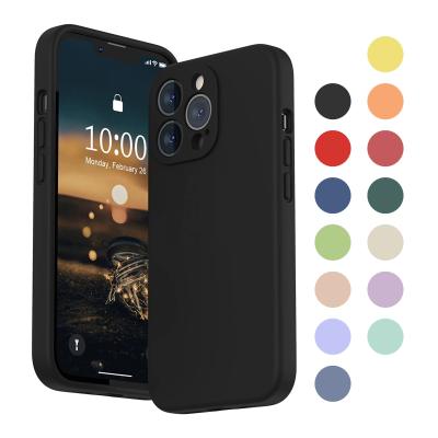 China TPU+Microfiber designer silicone phone case for iphone 13 pro max original luxury liquid silicone phone cover for iphone 12 11 pro for sale