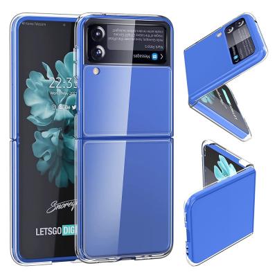 China Anti-drop Clear Shockproof Transparent Bumper Mobile Phone Shockproof Case For Galaxy Z Flod 3 5G 2021 for sale