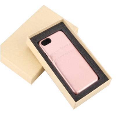 China Recycled materials logo custom cover and bottom luxury paper box mobile phone packaging box for iphone 11/XS/XR/XS max for sale