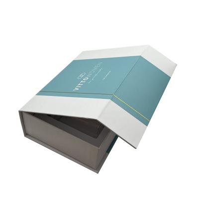 China Recycled Materials Logo Luxury Paper Magnet Box Custom Packaging Boxes Magnetic Closure Gift Box With Magnetic Lid for sale