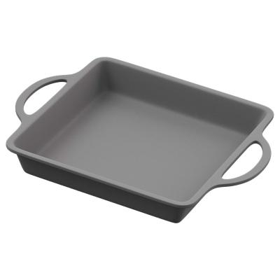 China Sustainable High Resistance  Non-stick Baking Tray Silicone Cake baking molds for sale