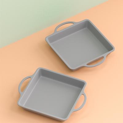 China Sustainable Easy releasing custom Silicone cake mold  Bakeware Pan Cake Tray Mould for sale