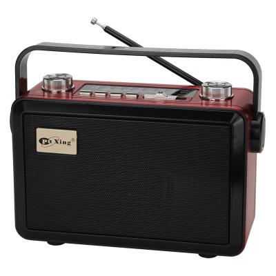 China WITH TORCH LIGHT Premium Rechargeable Radio Wireless Radio With Vintage Design Headphone AM FM Switch 3 Band USB TF MP3 Radio Player PX-83BT for sale