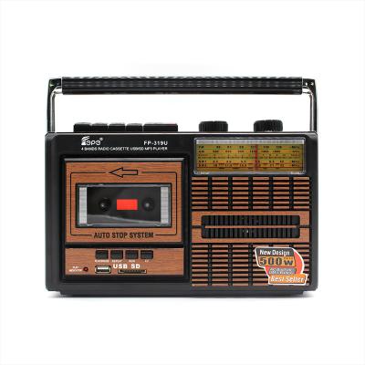 China Cassette Player Old Fasion FP-319BT Cassette Recorder Music Player for sale