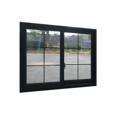 China Sliding Factory Price Custom Size Thermally Break Aluminum Window With Glass for sale