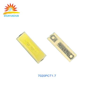 China Free Sample SANAN lux 7020 3v 6v 9v 0.06w 0.5w 1w tv free sample high screen ipad backlight mobile ad emitting diode smd led chip to light up for sale