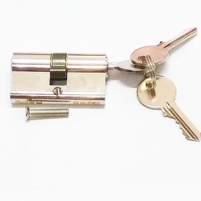 China Traditional High Security Door Knob Lock Brass Cylinder With Brass Keys for sale