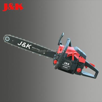 China 2-Stroke 58cc chainsaw with 20 or 22 inch guide bar and saw chain for sale