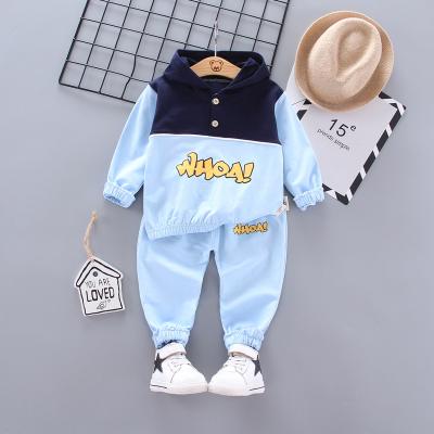 China Breathable Kids Boys Girls Denim Clothing Sets Baby Boy Girl Hoodies+Pants Kid Suits Suits for sale