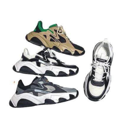 China Cushioning men's sneakers sports shoes black high quality sale 2023 luxury men's sneakers none brand style walking shoes for sale