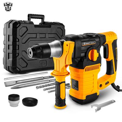 China Yellow DEKO DKRH32LD5 2000W Multifunctional Impact Electric Rotary Hammer With BMC Box DKRH32LD5 for sale