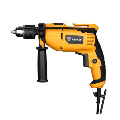 China DEKO DKID13Z3-S1 220V Electric-attached rotary hammer impact drill with 2 functions handles power impact drill DKID13Z3 SET1 for sale