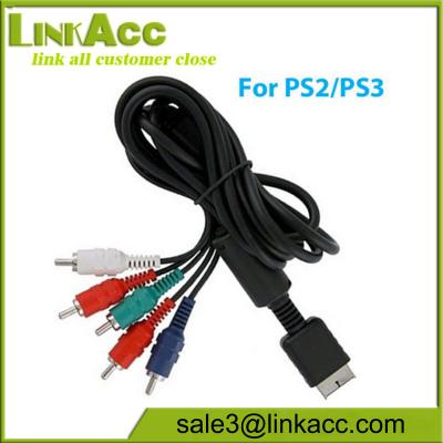 China Composite Audio LCD Multimedia AV RCA Cable Cord For Sony PS2 And PS3 Video HD TV for sale