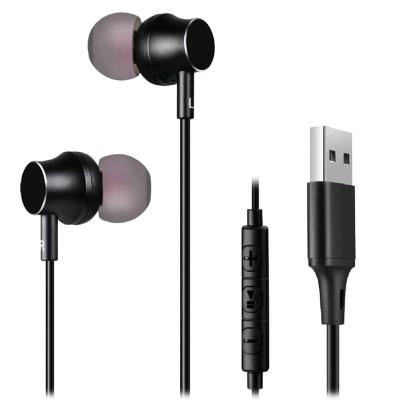 China Other Package CGS-W1B USB Long Tether Headphones for Computers and CGS06 Long Tether Earbuds with MIC for sale