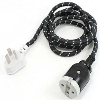 China Construction ACCPWC210 AU Plug 3 Pins To Round Hole 2 Plug Power Cable For Electric Cooker 5Ft for sale