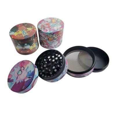 China Eco-friendly Pocket Accessories Grender Pot Tray And Roller Card With Grinder Container Metal No Electric Wooden Smoking Stick for sale