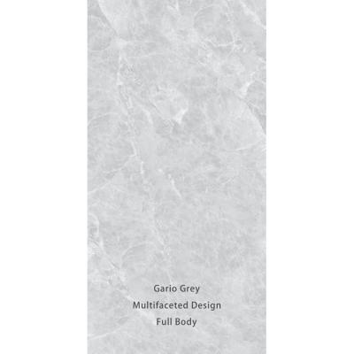 China Modern Building Materials Polished Glazed Sublimation Gario Gray Graphic Design Tile for sale