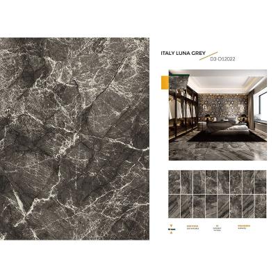 China Indoor Glazed Gray Polished Porcelain Floor Tiles China Manufacturer Of Metal Tiles Bathroom Ceramic Tile for sale