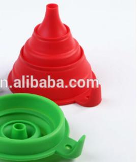 China food grade kitchen collapsible Plastic Funnel for sale