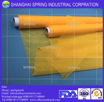 중국 Polyester silk screen printing mesh fabric 200 mesh count(80T)/Screen printing mesh 판매용