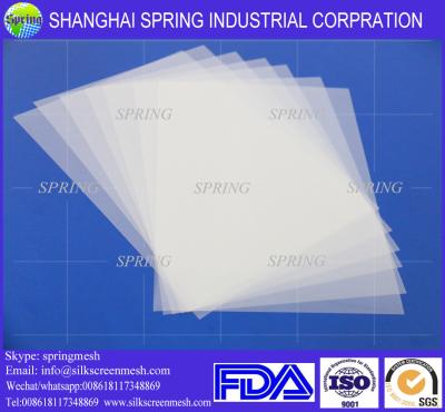 China Transparent Positive Screen Printing Inkjet Film for textile printing/Inkjet Film for sale