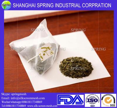 China Completely biodegradable corn teabag mesh instead of tea bag filter nylon mesh fabric/filter bags en venta