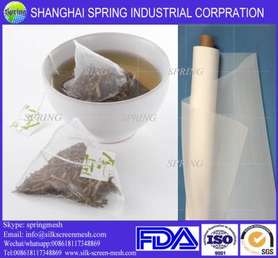 China Empty food grade biodegradable pyramid tea bags for sale/filter bags en venta