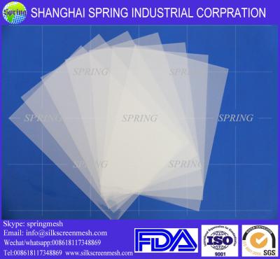 China Waterproof plate making inkjet PET Film/Inkjet Film en venta