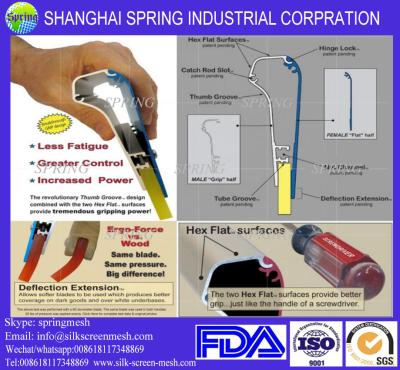 중국 Screen print squeegees with wooden handle holder/screen printing Aluminum squee/screen printing squeegee aluminum handle 판매용