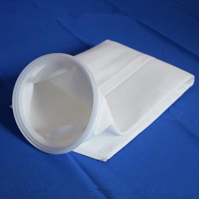 China Oil removal oil filter bag Stainless steel ring Multi-layer seam design High-efficiency filter degreasing filter bag en venta