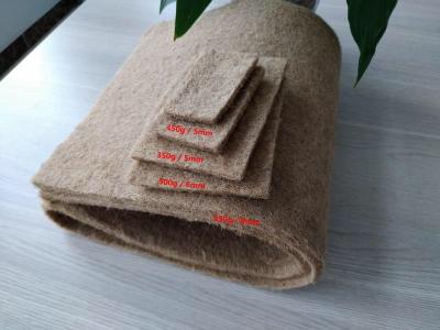 China Hot Sale 100% Biodegradable Natural Jute Material Felt Fabric for Seed Growing en venta