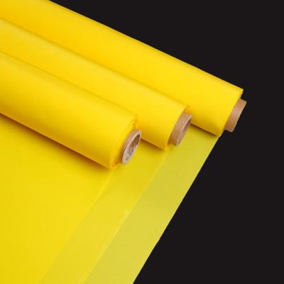 China Screen printing mesh polyester mesh printing plate filter screening 127cm width 20-420 mesh for sale