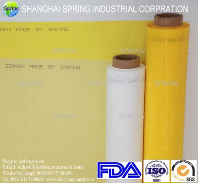 China Factory offer 77T Screen printing mesh bolting cloth for textile or glass printing en venta