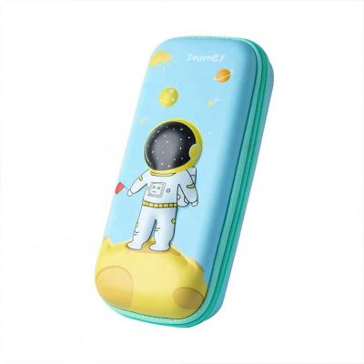 China Modern Packing 3D Space Design Eva Pencil Case Zipper Durable Plastic Eva Pencil Case for sale