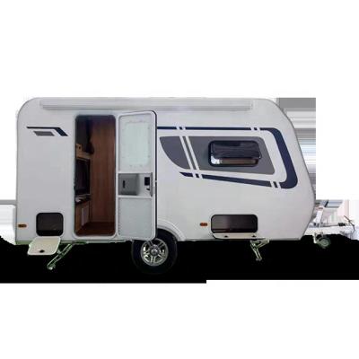 China 5660/2170/2580mm Conveniently RV Camper Vans Truck Moving Camper Trailers For Sale for sale