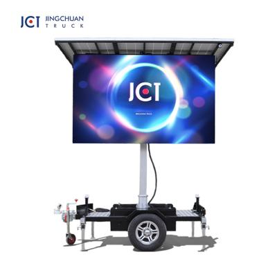 China Outdoor Mobile Advertising JCT Truck Van Trailer P6 P8 P10 Led Display Screen for sale