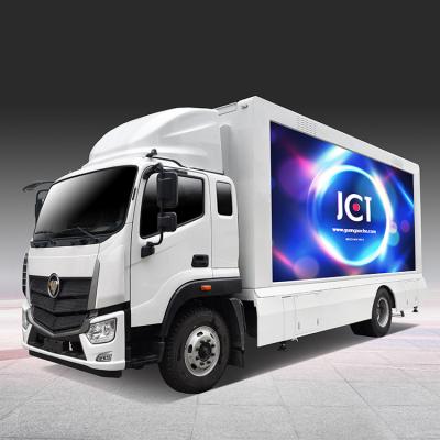 China Outdoor Advertising Fonton Aumark Mobile LED Display Truck LED Stage Truck For Outdoor LED Truck for sale