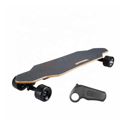 China ESB05D Youth Long Maple Wood Electric Skateboard With Dual Brushless Motors for sale