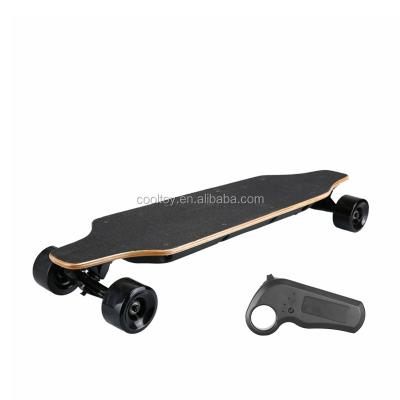 China ESB05S Youth Single Motor Maple Wood Longboard Electric Skateboard With 90mm PU Wheel for sale