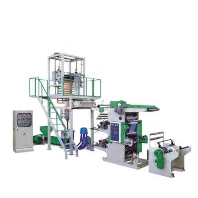 China Blown Film Placstic Pe Shrink Film Machine Film Blowing Machine With Flexographic Printing Combination Machine for sale