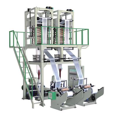 China Factory screw extruder film extruder machine pe plastic blown film single double head screw extrusion blowing machine for sale