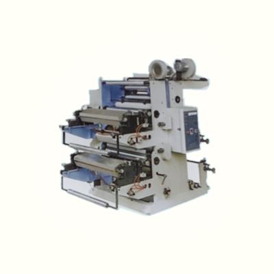 China home use multi color flexographic transfer plastic dtf pof flim printer machine combined with film blowing printing machine for sale