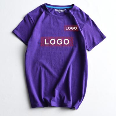 China Short Compressed Sleeve 100% Cotton Casual T-Shirt for sale