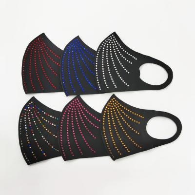 China Skin Friendly Rhinestone Face Covering Hot Selling Bandana Can Custom Your Design Mouth Bandana for sale