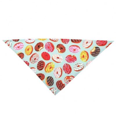 China Multifunctional Custom Triangle Scarf Cotton Fabric Pet Bandana Personalized Logo Bandana For Dog for sale