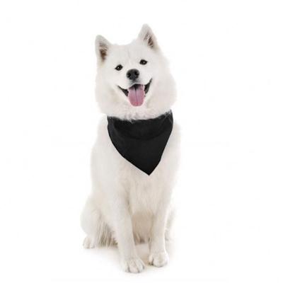 China 100% Single Dog Neck Scarf Bandana Low MOQ Pet Multifunctional Custom Cotton Bandana Bandana for sale