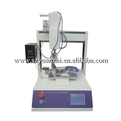 China Machinery Repair Shops 360 Degree Rotation Head 4 Axis Spot Robot Desktop Automatic Led Welding Machine for sale