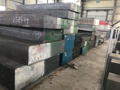 China Aluminiumstrangpressverfahren schmiedete 1,2714 Werkzeugstahl-Block zu verkaufen